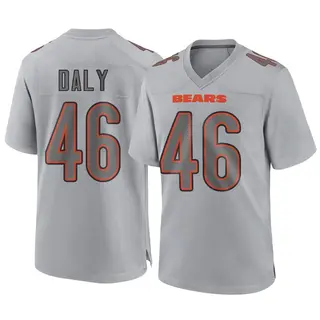 Chicago Bears Youth Scott Daly Game Atmosphere Fashion Jersey - Gray