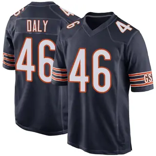 Chicago Bears Youth Scott Daly Game Team Color Jersey - Navy
