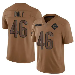Chicago Bears Youth Scott Daly Limited 2023 Salute To Service Jersey - Brown