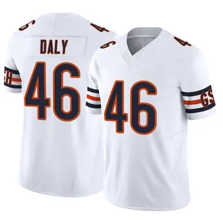Chicago Bears Youth Scott Daly Limited Vapor F.U.S.E. Jersey - White