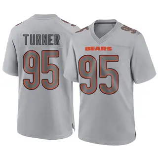 Chicago Bears Youth Shemar Turner Game Atmosphere Fashion Jersey - Gray
