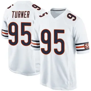 Chicago Bears Youth Shemar Turner Game Jersey - White