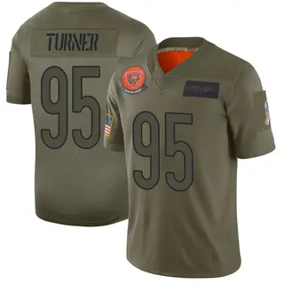 Chicago Bears Youth Shemar Turner Limited 2019 Salute to Service Jersey - Camo