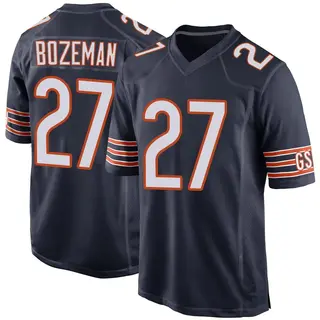 Chicago Bears Youth Swayze Bozeman Game Team Color Jersey - Navy