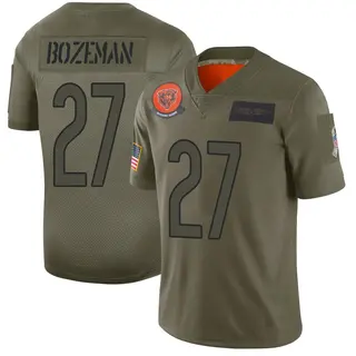 Chicago Bears Youth Swayze Bozeman Limited 2019 Salute to Service Jersey - Camo
