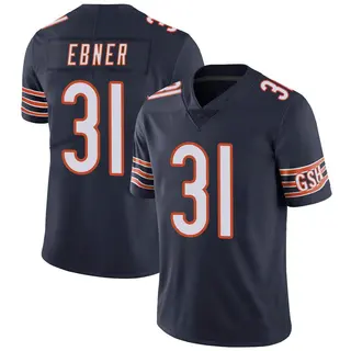 Chicago Bears Youth Trestan Ebner Limited Team Color Vapor Untouchable Jersey - Navy