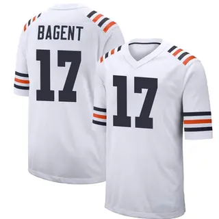 Chicago Bears Youth Tyson Bagent Game Alternate Classic Jersey - White