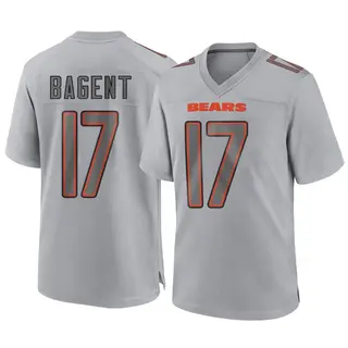 Chicago Bears Youth Tyson Bagent Game Atmosphere Fashion Jersey - Gray