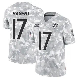 Chicago Bears Youth Tyson Bagent Limited 2024 Salute to Service Jersey - Arctic Camo
