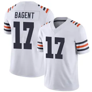 Chicago Bears Youth Tyson Bagent Limited Alternate Classic Vapor Jersey - White