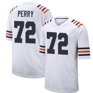 Chicago Bears Youth William Perry Game Alternate Classic Jersey - White