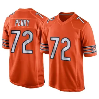 Chicago Bears Youth William Perry Game Alternate Jersey - Orange