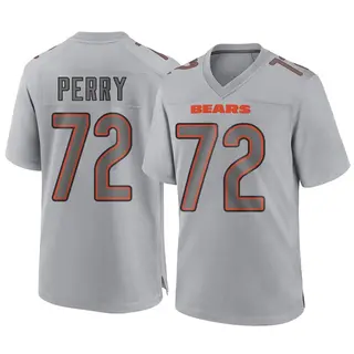 Chicago Bears Youth William Perry Game Atmosphere Fashion Jersey - Gray