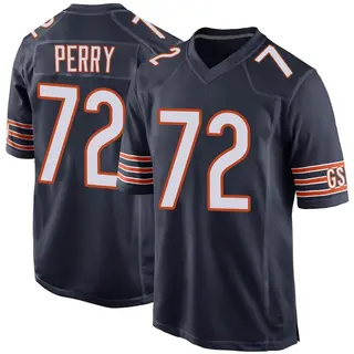 Chicago Bears Youth William Perry Game Team Color Jersey - Navy