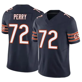 Chicago Bears Youth William Perry Limited Vapor F.U.S.E. Jersey - Navy