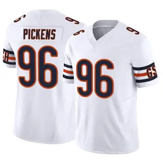 Chicago Bears Youth Zacch Pickens Limited Vapor F.U.S.E. Jersey - White