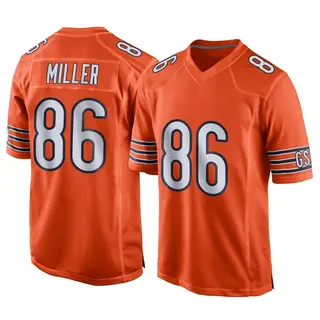 Chicago Bears Youth Zach Miller Game Alternate Jersey - Orange