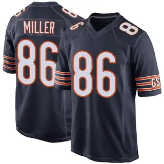 Chicago Bears Youth Zach Miller Game Team Color Jersey - Navy