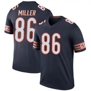 Chicago Bears Youth Zach Miller Legend Color Rush Jersey - Navy